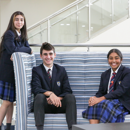 Senior pupils at Brighton College Abu Dhabi 422 x 422