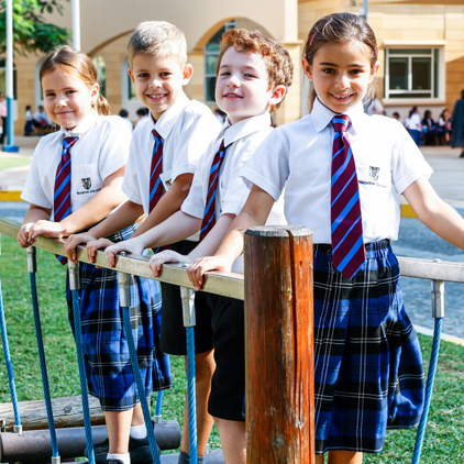 Prep pupils in a playground at Brighton College Abu Dhabi 422 x 422