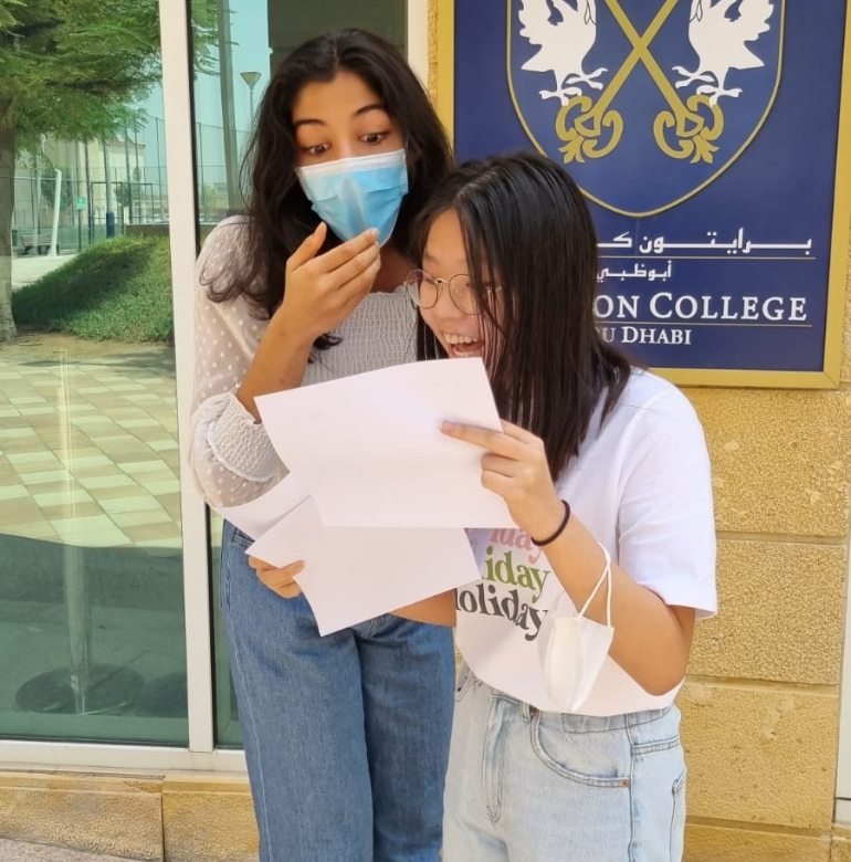 Best Alevel and GCSE results at Brighton College Abu Dhabi