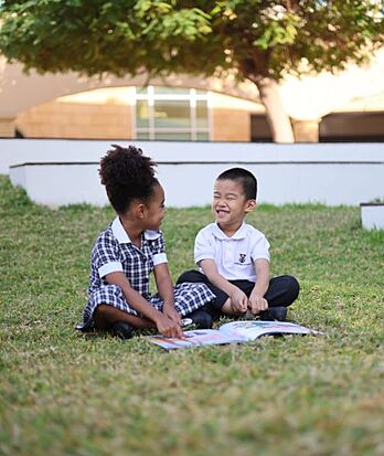 Happy Pre Prep Children at Brighton College Au Dhabi 