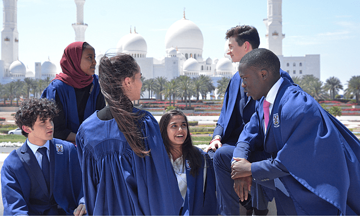  Brighton College Abu Dhabi Sixth Formers at Grand Moqsue  