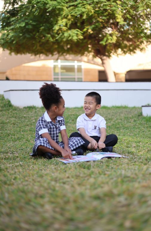  Happy Pre Prep Children at Brighton College Au Dhabi  